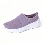 Summer Air Mesh Slip On Trainers | Comfort Open Back Casual Walking Footwear