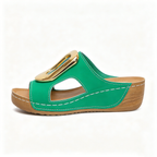 Summer Comfort Wedge Slippers with Non-slip Sole